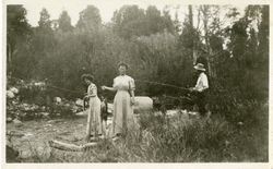 Trout Fishing Party in the Owens Valley