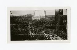 Owens Valley well behind barbed wire