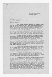 Letter from A. G. Barmore and J. D. Black to Maurice B. Browne