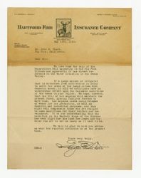 Letter from George E. Devine to J. D. Black