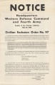 State of California [Civilian Exclusion Order No. 97], south San Joaquin County