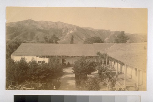 J.C. Brewster. [Camulos Ranch?]