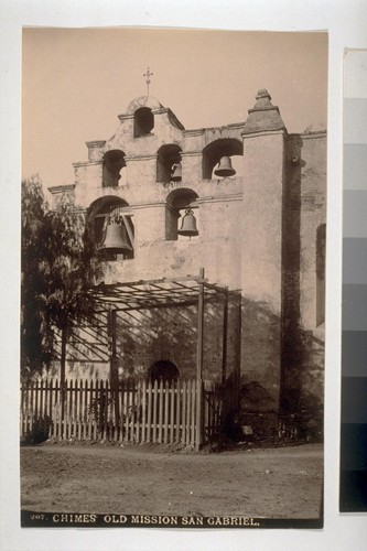 Chimes Old Mission San Gabriel. 207