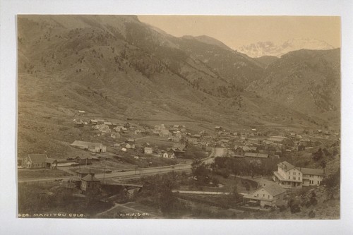 Manitou, Colorado. W.H. J [Jackson] & Co. "The Garden of the Gods--Manitou Springs, Colorado." 424