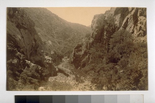 "The Gaviota Pass, near Santa Barbara."