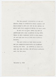 Tudor Newsletters 1952