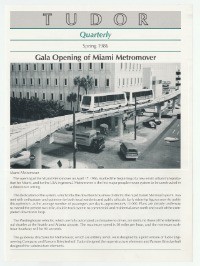 Tudor Newsletters 1986