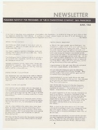 Tudor Newsletters 1966