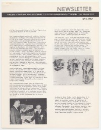 Tudor Newsletters 1967