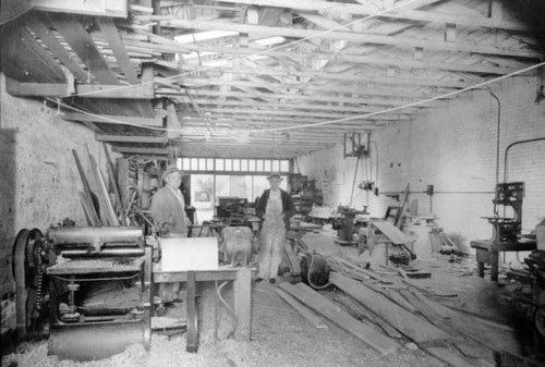 Cabinet-Making Shop, Dinuba, Calif., 1930s