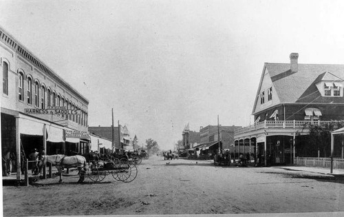 Main Street, Porterville, Calif., 1893