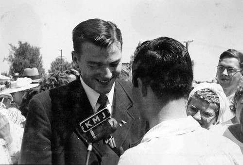 Homecoming, Bob Mathias, Olympic Decathlon Gold Medalist, Tulare, Calif