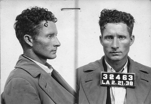 Lowell Lee, Airplane Parts Thief, Strathmore, Calif., 1938