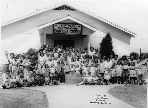 Baptist Church, Ivanhoe, Calif., 1955
