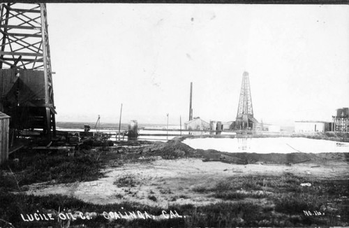 Lucile Oil Co., Coalinga, Calif., ca 1910