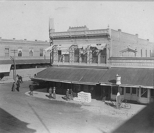 North Taylor Block, Porterville, Calif., 1893