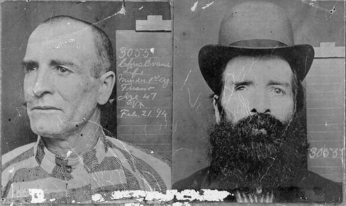 Noted Tulare County, Calif., Outlaw, Chris Evans, 1894