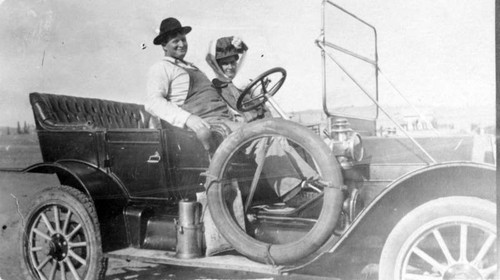 Al Worthley, Maggie Worthley Neph, Coalinga, Calif., ca 1910