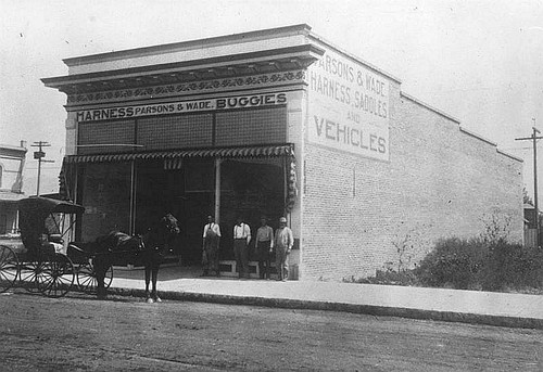 Parsons and Wade Store, Porterville, Calif., 1900