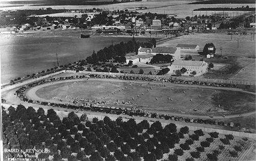 Strathmore and Porterville, Calif., High School Football, 1936