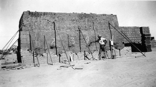 H. Burney Thorpe at Brick Kiln, Visalia, Calif