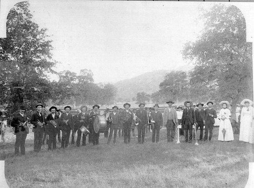 Community Band, Lemon Cove, Calif., 1890