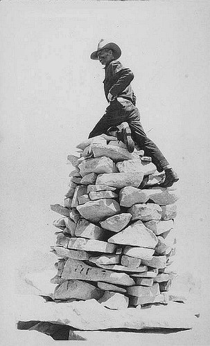 John Guthrie, Cattle Rancher, at Mt. Whitney, 1908