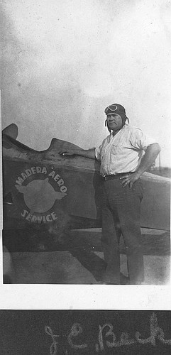 J. E. Beck, Madera Aero Service, Madera, Calif., 1931