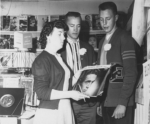 Sale of James Dean Album, Exeter, Calif., 1950s