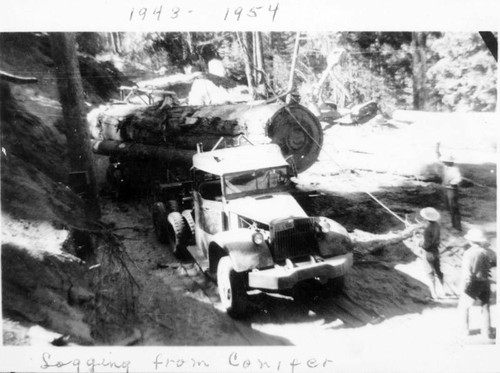 Logging Industry, Tulare County, Calif
