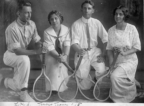 Lindsay High School Tennis Team, Lindsay, Calif., 1915