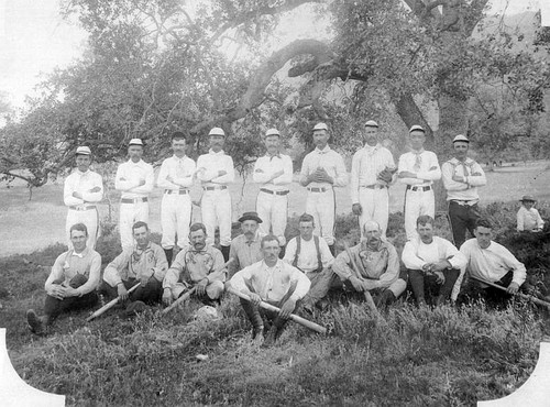 Baseball Team, Lemon Cove, Calif., 1890