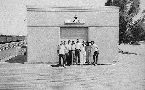 Railroad Station, Pixley, Calif