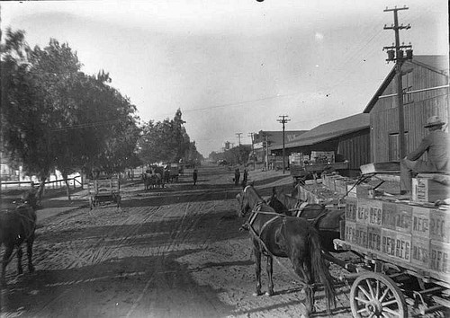 Orange Packing House, Porterville, Calif., 1910