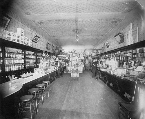Candy Drug Store, Porterville, Calif., 1906