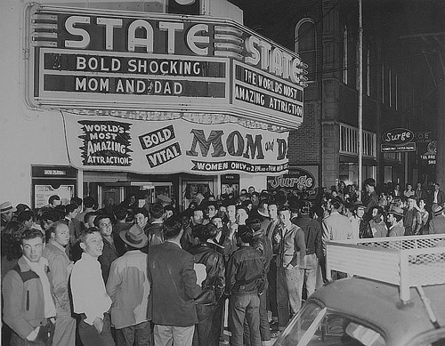 State Theatre, Tulare, Calif., ca 1950