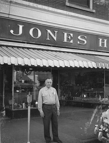 Jones Hardware Store, Porterville, Calif., 1956