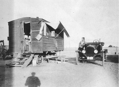 Cookhouse, Simmons Ranch, Porterville, Calif., 1917-18