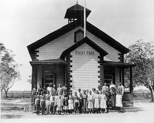 Rocky Ford School, Porterville, Calif., ca 1911-1912