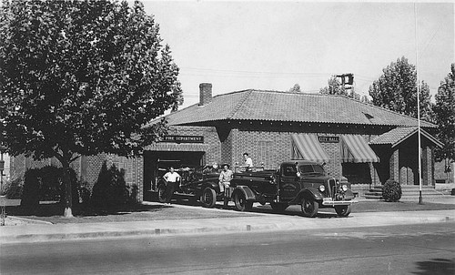Fire Department, Exeter, Calif., 1940s