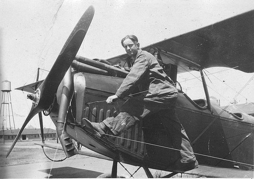 Curtis Plane, Reavis Air Service Patrol, Visalia, Calif., 1920s