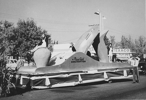 Armistice Day Parade, Porterville, Calif., 1948