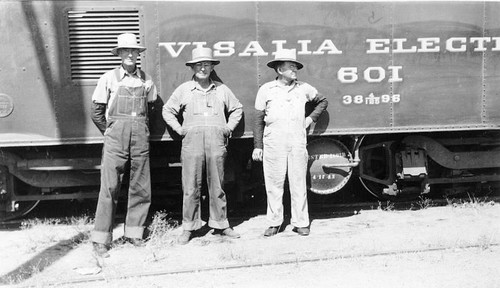 Visalia Electric Railroad Staff, Lemon Cove, Calif