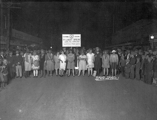 American Legion Minstrel Show, Exeter, Calif., 1927