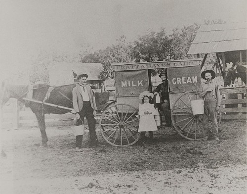 First Glass Milk Bottle, Tulare County, Calif