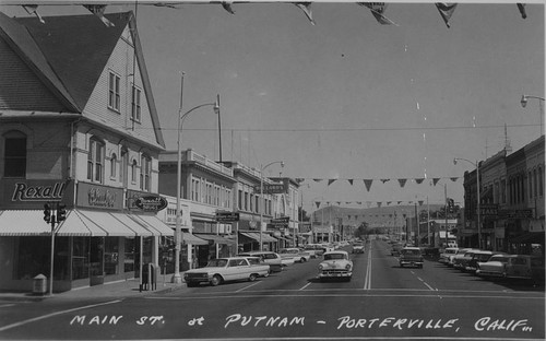 Downtown Porterville, Calif