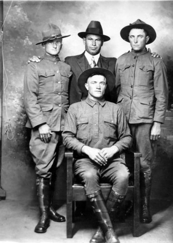 Going to War from Porterville, Calif., 1917