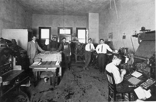 Office of Weekly Exeter Tribune, Exeter, Calif
