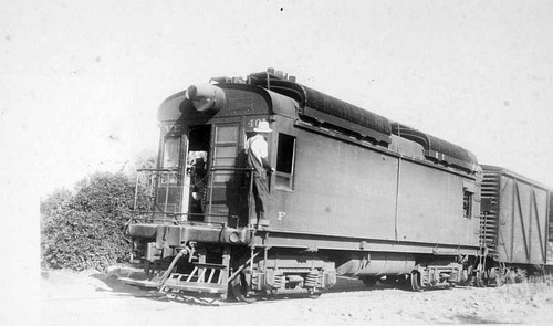 Visalia Electric Railroad's Engine 401, Lemon Cove, Calif