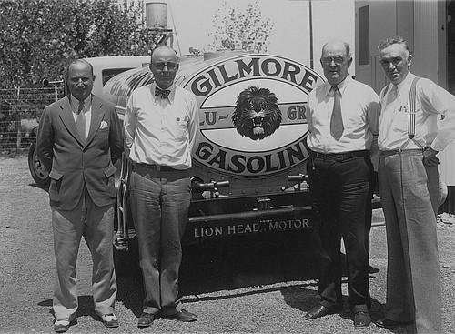 Gilmore Gas, Tulare, Calif., Early 1930s